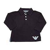 [アルマーニベビー] ARMANI BABY アパレル (Tシャツ) GXH243T ネイビー×ライトブルー (6M) ベビー [並行輸入品]