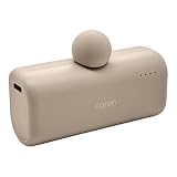 ラスタバナナ モバイルバッテリー 5000mAh USB Type-C 直付け 20W PD対応 ケーブル不要 calon トープ RLI050C20W02TA