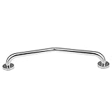 Perfk グラブバー　55cm　L字型　ステンレス製　バスルーム　高齢者　　