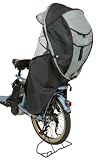 MARUTO(マルト) 自転車用 チャイルドシート シェル型レインカバー horo!(ホロ)-バージョン6 杢グレー D-5RG6-O