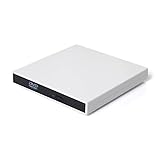 リタプロショップ® USB2.0 外付け ポータブルDVDドライブ ホワイト バスパワー CD-R CD-ROM DVD-ROM Windows対応
