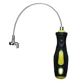 YFFSFDC マグネットオイルドレンボルト オイル用ツール ドレンプラグリムーバー 外すツール 手が汚れない 自動車修理ツール オイル交換 便利 (黄色)