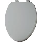 教会/ Bemis 585ec 162細長い閉じたフロントシートW / Easy Clean &変更ヒンジ