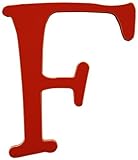 New Arrivals The Letter F, Rusty Red by New Arrivals [並行輸入品]