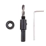 P Prettyia 37サイズ　鋸歯カッター　穴　加工　ドリルビットセット　金属製　高速　スチール　 - 15mm