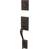 Schlage fc92-addカスタムAddisonダミーSectional Handleset – Exteriorのみ、Aged Bronze