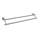 Gatco 4734 Bleu 24' Double Towel Bar, Satin Nickel [並行輸入品]