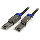 StarTech.com 外部接続用Mini SASケーブル 2m Serial Attached SCSI SFF-8088-SFF-8088 2x SFF-8088 (オス) ISAS88882