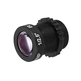 PATIKIL CCTVカメラレンズ 16mm焦点距離 HD 5MP セキュリティCCTVカメラレンズ 広角 M12マウント 固定絞り 長視距