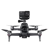 Anbee アクションカメラキャリーマウント 三脚マウントアダプターと1/4 "コールドシュー付き DJI FPVドローンに対応 RCドローンアクセサリー
