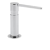Rohl LS2150APC Luxury Modern Soap/Lotion Dispenser with 5-Inch Height 4-1/4-Inch Reach and One Touch