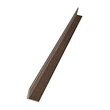 ウッドデッキ 人工木材 人工木 部材 樹脂ウッドデッキ コーナーカバー材 40×40×2000mm【H-B045】【2色選択可】 (ダークブラウン・12本セット)