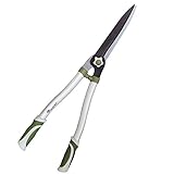 Worth Long Handle 27in. Garden Hedge Shear w/ Non-stick Alloy Tool Steel Blade, Adjustable Knob, Nyl