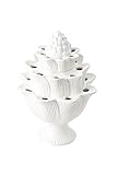 Abigails Artichoke Tulipiere Planter, White, Small/6.5' x 9' x 6.5' [並行輸入品]