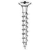 【1000本入】 ネジ 接合金具 【ラッパ型 4.2×25mm】 ステンレス製 日本製 〔木材 建築 工事〕