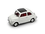 ブルム 1/43 フィアット 500L 1968-1972 クローズドルーフ オーロラホワイト BRUMM FIAT 500L APERTA CHIUSA BIANCO AURORA [並行輸入品]
