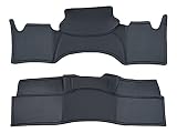 TRISTAR'S [ハイエース レジアスエース 200系 1型～8型 S-GL スーパーGL 標準ボディ用]デッキカバー エンジンルームカバー (前後セット, ブラックレザー無地)