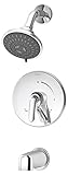 Symmons S-5502-TRM Elm 1-Handle 3-Spray Tub and Shower Faucet Trim, Chrome [並行輸入品]