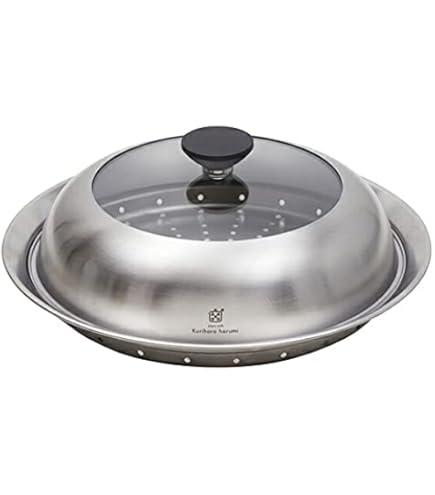 Amazon | 栗原はるみ フライパン用 ドーム型蒸し器 20-22㎝ | share