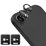 【2枚セット】 対応 iPhone 17E/16E カメラフィルム 2枚 対応 アイフォン17E/16E カメラ レンズ 保護カバー アルミ合金製＋AR高透過率 強化ガラス カメラ保護フィルム 黒縁取り 露出オーバー防止 対応 いphone17E/16E レンズフィルム キズ防止 耐衝撃 飛散防止 全面保護 気泡ゼロ 自動吸着 貼り付け簡単 対応 iPhone17E/16E カメラカバー
