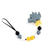 Chewbeads Pacifier Clip - Dinosaur by Chewbeads [並行輸入品]