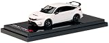 ホビージャパン HJ64 1/64 ホンダ CIVIC TYPE R (FL5) RACING BLACK Package 2025 チャンピオンシップホワイト 完成品 HJ644063W