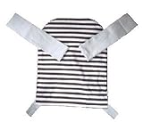 シンプルボーダー（ブラウン）おんぶ&だっこひも