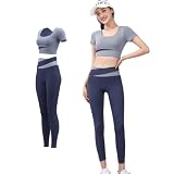 [Olabela] スポーツウェア レディース ヨガウェア トレーニングウェア スポーツブラ スポーツブラジャー ヨガパンツ レギンス ハイウエスト 上下セット おしゃれ