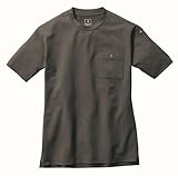 BURTLE バートル フォーマルTシャツ(ユニセックス) ミルスグリーン 657 14 XL[ストレッチ 吸汗速乾 消臭]