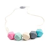 Consider It Maid Silicone Teething Necklace for Mom to Wear - FREE E-BOOK - BPA FREE and FDA Approve