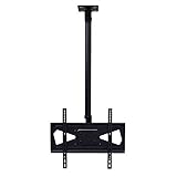 テレビ 天吊り 金具 STARPLATINUM 液晶 TV モニター TVセッターハングPS101 新スタンダード 37-65インチ対応 Mサイズ ミドルパイプ