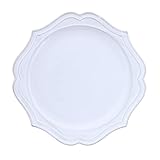 テーブルウェアイースト(イーストテーブル) プレート 23cm ラフィネ ノワール ホワイト 日本製 大皿 洋食器 レンジ対応 食洗器対応 31-020-04