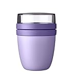 Mepal - ランチポットエリプス - ビビッドライラック - 500ml 実用的なトラベルマグ ヨーグルトカップ To Go マグ - 冷凍庫、電子レンジ、食器洗い機対応 - 700ml