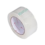 梱包テープ 48mm×100m 厚さ0.065mm 透明 OPPテープ 粘着 引越し 宅急便 梱包資材 (1巻)