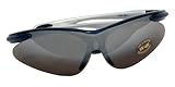 Zenport SG2681 Curved Safety Glasses with UV Coating, Blue Frame by Zenport
