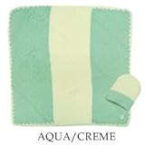 (カシウエア) KASHWERE ベビーブランケット & キャップ セット Baby Blanket&Cap Set (BB-67/69) (kashwere-bb-67) AQUA/CREME（セン