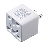 サンワサプライ 日本専用マルチタイプ電源変換アダプタ（ホワイト） TR-AD5WK