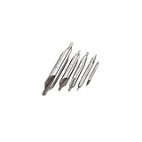 J&R Quality Tools 5 Lathe Mill CENTER DRILL COUNTERSINK Bit Tooling SET [並行輸入品]