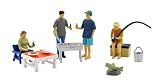 トミーテック (TOMYTEC) ジオコレ64 1/64#カースナップ06a BBQ ABS・PVC製 塗装組立済 人形・小物セット