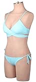 Florataレディースビキニセット三角形パッド入りブラタンキニスイムウェア水着ビーチウェア カラー: グリーン