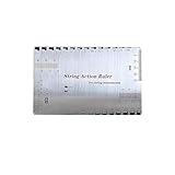 弦高ゲージ ギター 弦高定規 ギター フレット磨き 1本セット 弦高 測定ツール 定規 フレットボードプロテクタ 指板保護 指板研ぎリペアツール ベース弦 メンテナンスツール ベース 弦楽器メンテナンス アクセサリー (弦高スケール 1個入り) [並行輸入品]