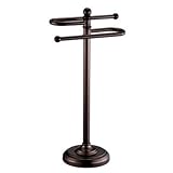 Gatco 1546 Counter Top S Style Towel Holder, Chrome [並行輸入品]