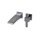 Fluid Faucets F20008T Penguin Wall-Mounted Bathroom Sink Faucet, Chrome, 1-Pack by Fluid Faucets
