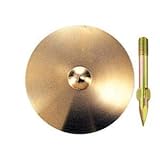 コノエ測量用真鍮水準点鋲_NO.9-80φ×10セット：【測量用品】：255-0057