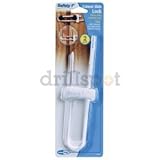 Safety 1st Cabinet Slide Lock White 5.5" Carded 2 / Pack [並行輸入品]