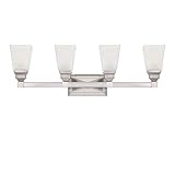 Designers Fountain Trenton 84904 4-light Bathバー – サテンニッケル 84904-SN 1