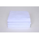 Royal Heritage Home Jumbo 3 Ply Waterproof Flat Pads - Crib - Set of 4 by Royal Heritage Home [並行輸入品