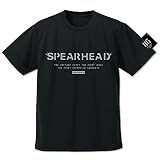 コスパ 86-エイティシックス- スピアヘッド戦隊 ドライTシャツ BLACK Lサイズ