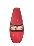 Dale Tiffany PG60109 Rose Wine Decorative Vase 6-Inch by 14-1/4-Inch【クリスマス】【ツリー】 [並行輸入品]