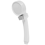 Rovtop シャワーヘッド 低水圧に対応 高水圧になる 節水 ストップボタン 浄水効果 国際汎用基準G1/2 取り付け簡単 白